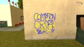 Real LA Gang Graffiti Spray Can Tags